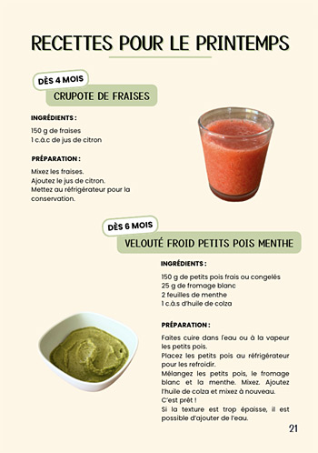 Guide Coqo - Le plastique et mon bébé - Recette